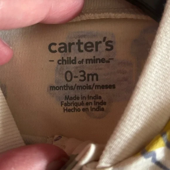 NWT *Bundle of 3* Infant boys sleep and play onsies sz 0-3M - Picture 3 of 7